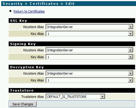 Add a certificate in webMethods Integration Server