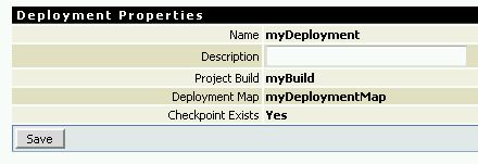 Default Deployment Properties in WmDeployer for webMethods Integration Server